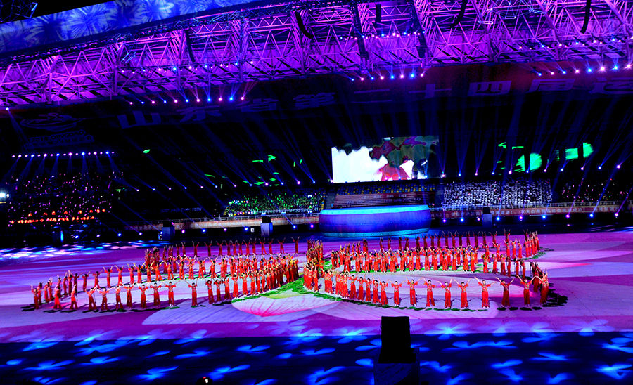 山東省運開幕式